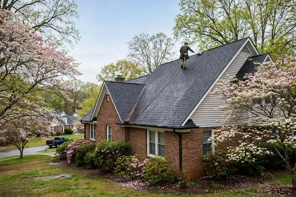 Finnegan Services roofing work in Douglasville — Roofing Douglasville GA